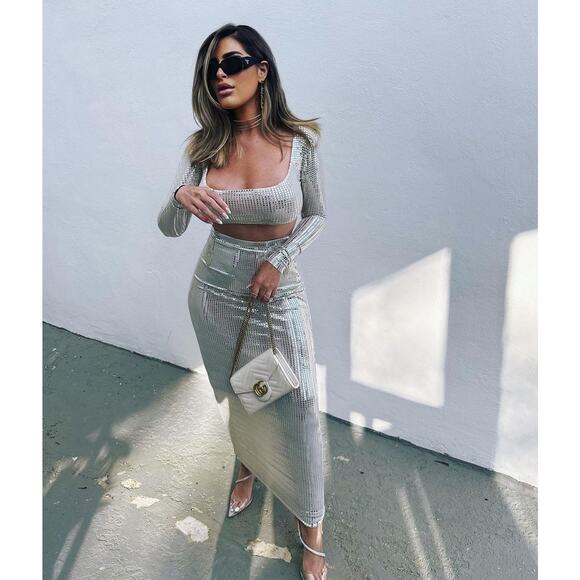 The New Arrivals by Ilkyaz Ozel Sirena Skirt Le Memphis - Picture 2 of 16